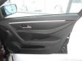 Ebony 2012 Acura ZDX SH-AWD Technology Door Panel