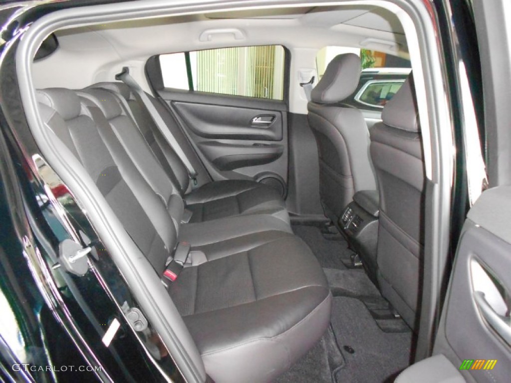 2012 Acura ZDX SH-AWD Technology Rear Seat Photos