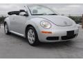 Reflex Silver 2007 Volkswagen New Beetle 2.5 Convertible Exterior
