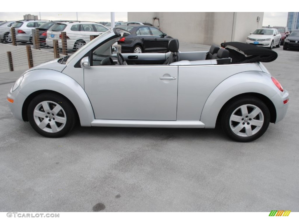 Reflex Silver 2007 Volkswagen New Beetle 2.5 Convertible Exterior Photo #81290851