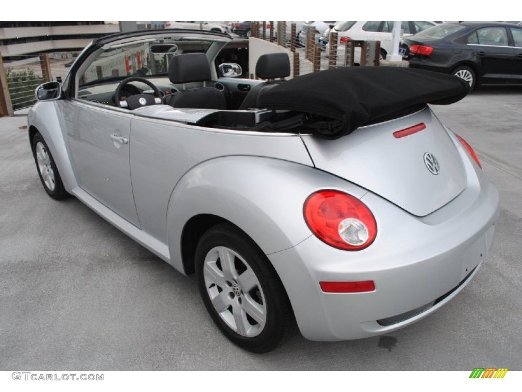 Reflex Silver 2007 Volkswagen New Beetle 2.5 Convertible Exterior Photo #81290895