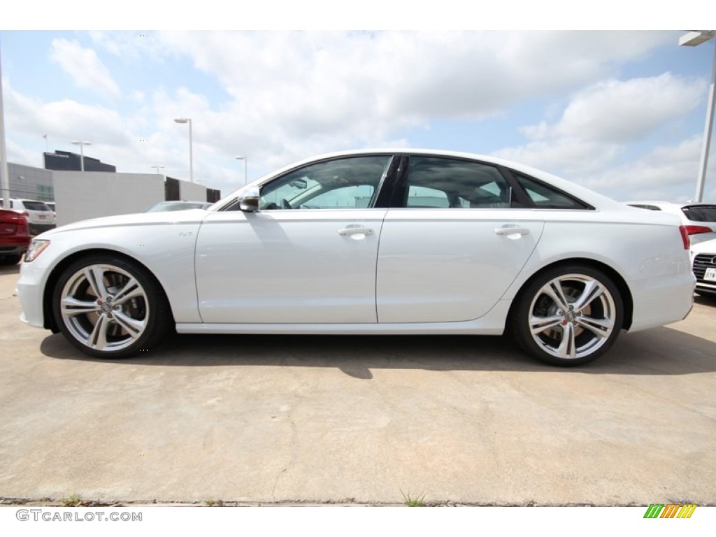 Glacier White Metallic 2013 Audi S6 4.0 TFSI quattro Sedan Exterior Photo #81290933