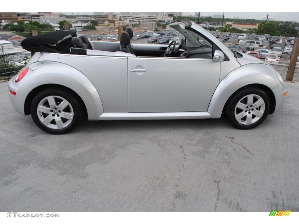 Reflex Silver 2007 Volkswagen New Beetle 2.5 Convertible Exterior Photo #81290991