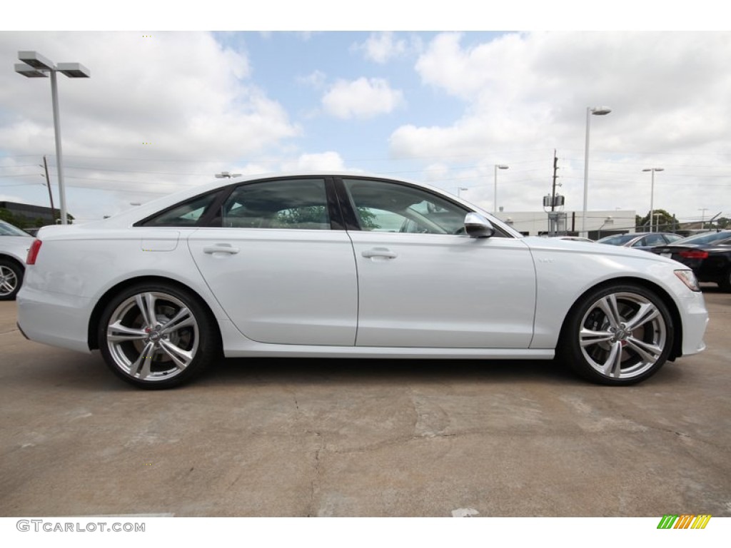 Glacier White Metallic 2013 Audi S6 4.0 TFSI quattro Sedan Exterior Photo #81291026