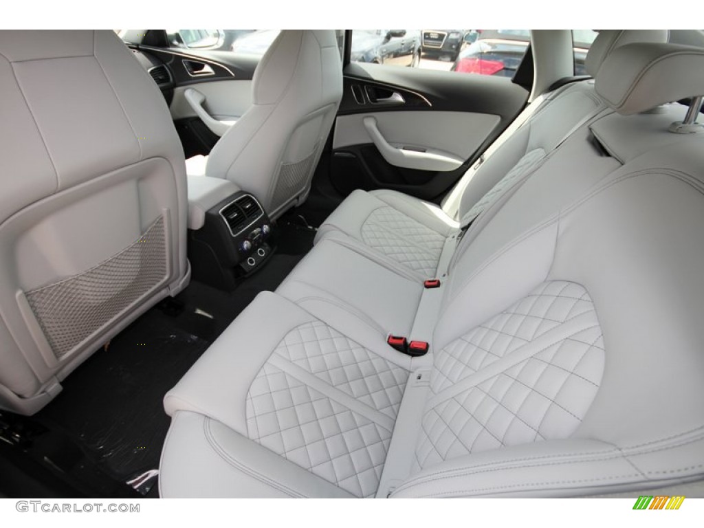 Lunar Silver Interior 2013 Audi S6 4.0 TFSI quattro Sedan Photo #81291247