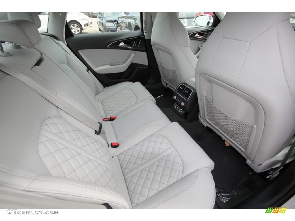 Lunar Silver Interior 2013 Audi S6 4.0 TFSI quattro Sedan Photo #81291323
