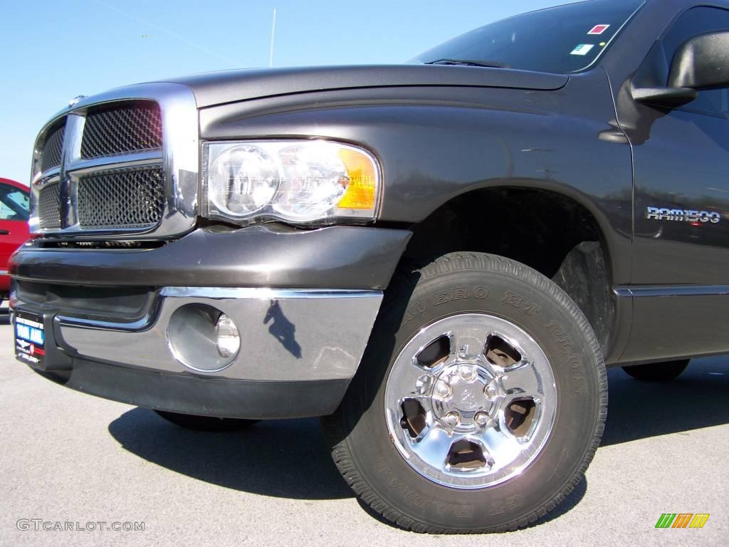 2003 Ram 1500 SLT Quad Cab 4x4 - Graphite Metallic / Dark Slate Gray photo #2