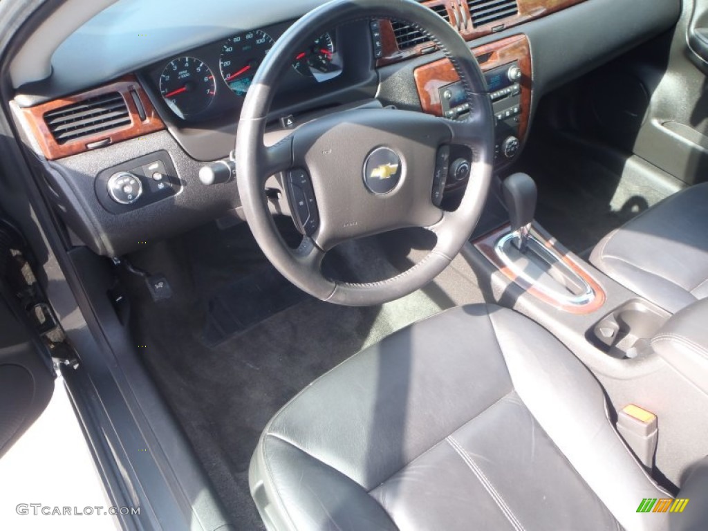 2011 Impala LTZ - Cyber Gray Metallic / Ebony photo #14