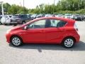 2012 Absolutely Red Toyota Prius c Hybrid Two  photo #4