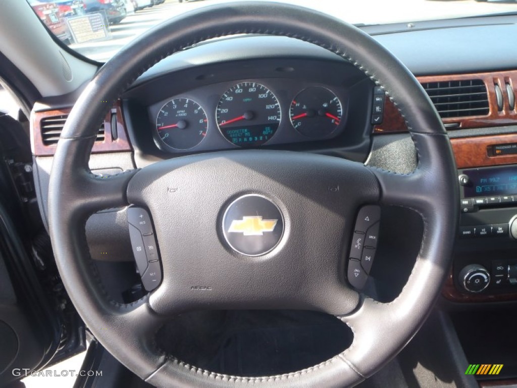 2011 Impala LTZ - Cyber Gray Metallic / Ebony photo #16