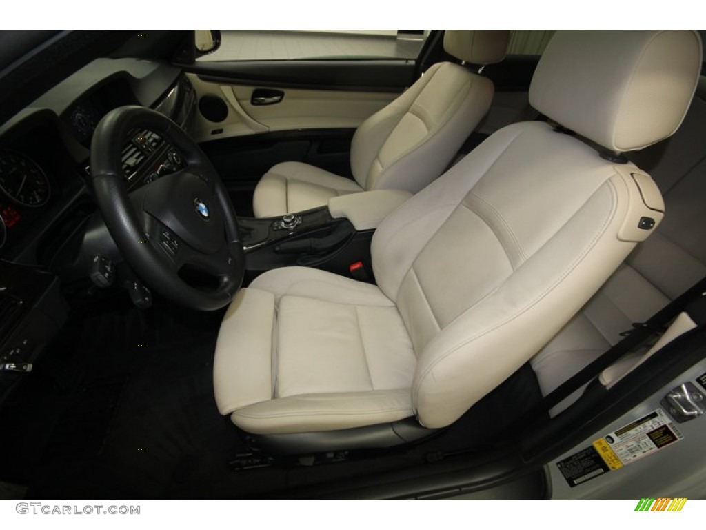 2011 3 Series 335i Coupe - Titanium Silver Metallic / Oyster/Black Dakota Leather photo #3