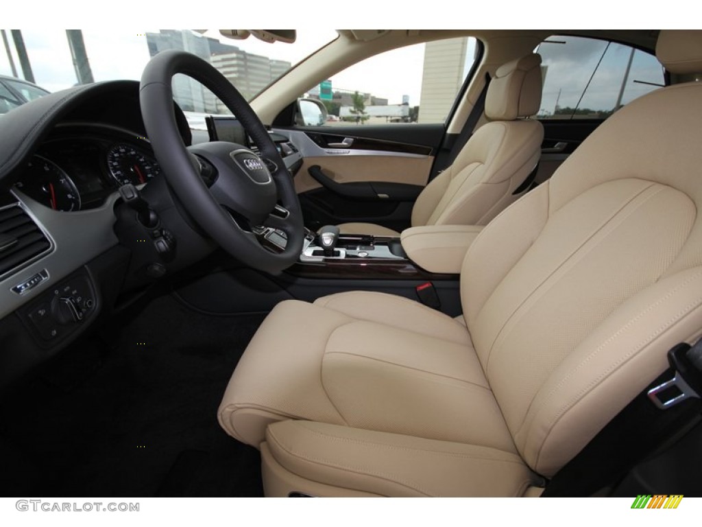 2013 Audi A8 3.0T quattro Front Seat Photos