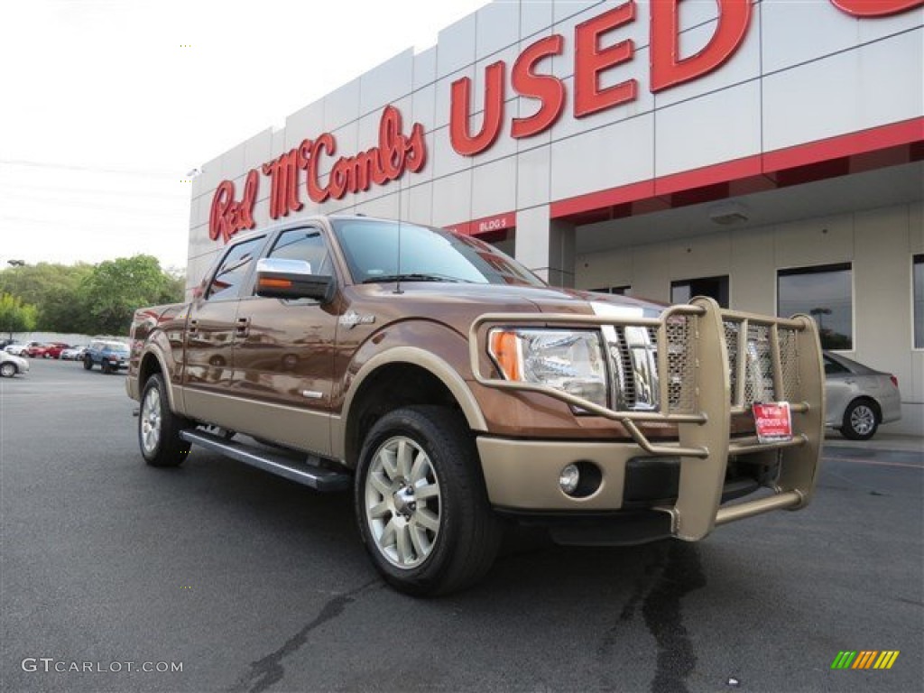 2011 F150 King Ranch SuperCrew - Golden Bronze Metallic / Chaparral Leather photo #1