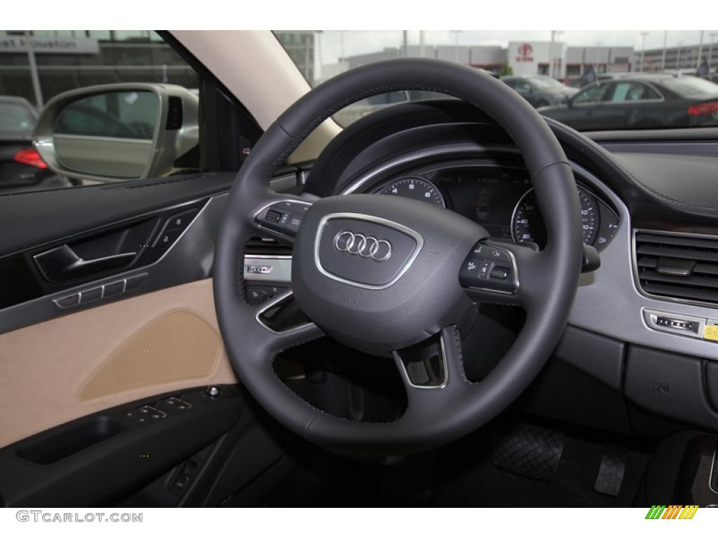 2013 Audi A8 3.0T quattro Steering Wheel Photos