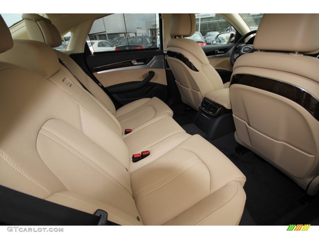 2013 A8 3.0T quattro - Savana Beige Pearl / Velvet Beige photo #19