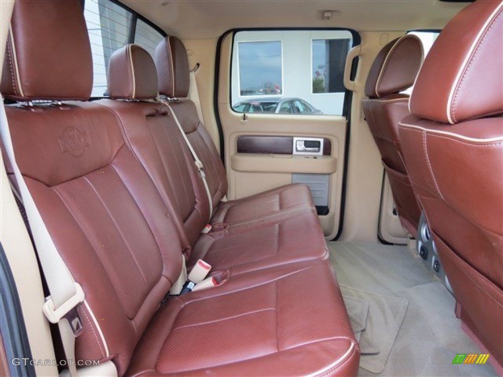 2011 Ford F150 King Ranch SuperCrew Rear Seat Photo #81292057