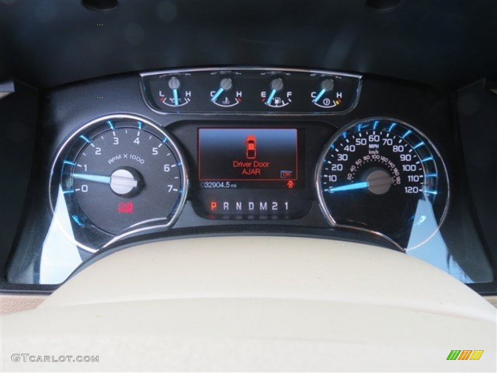 2011 Ford F150 King Ranch SuperCrew Gauges Photo #81292127