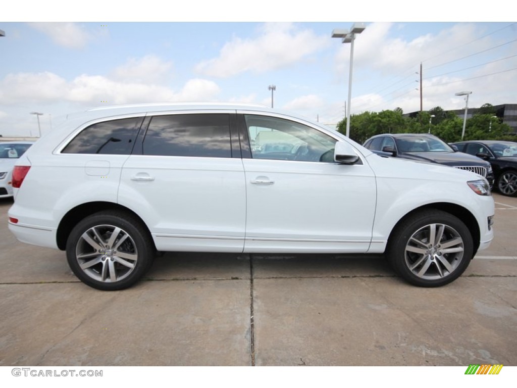 Glacier White Metallic 2013 Audi Q7 3.0 TDI quattro Exterior Photo #81292305