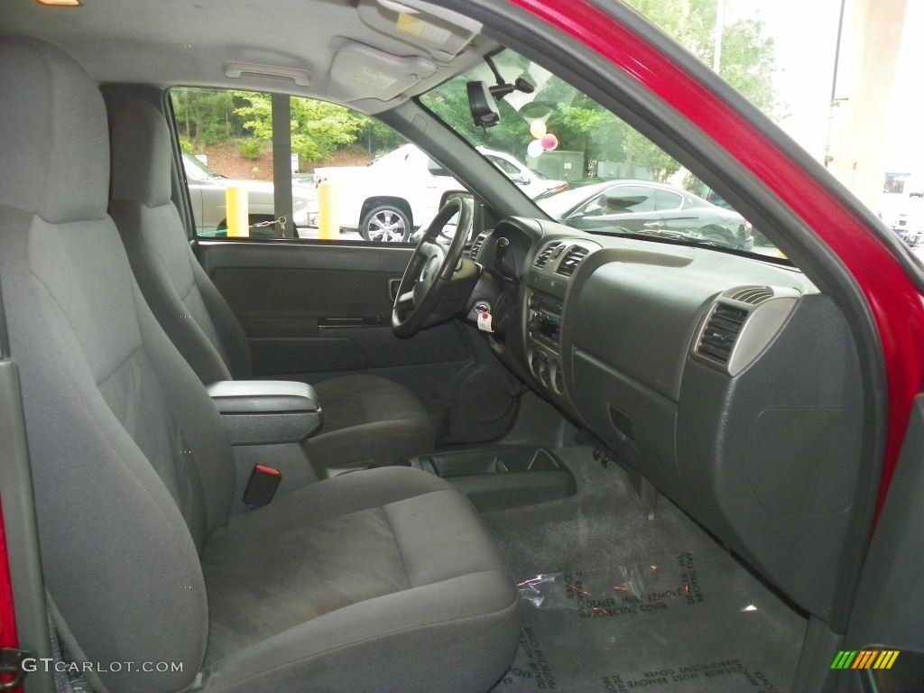 2005 Colorado LS Crew Cab - Dark Cherry Red Metallic / Very Dark Pewter photo #8