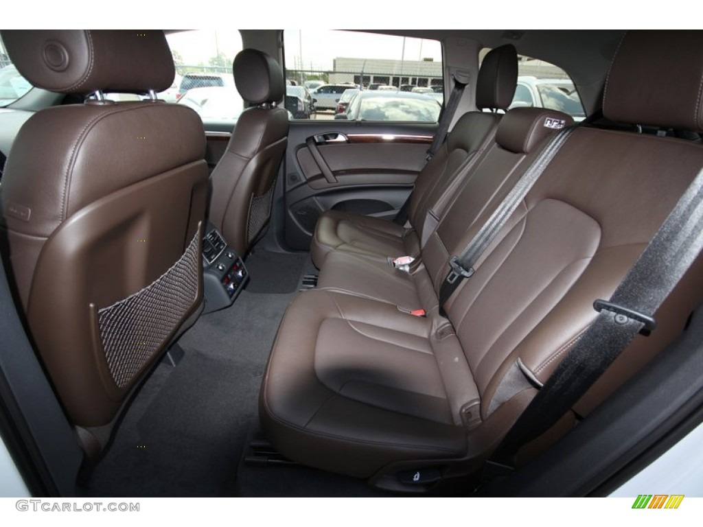 Espresso Brown Interior 2013 Audi Q7 3.0 TDI quattro Photo #81292472