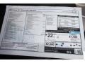 2013 Audi Q7 3.0 TDI quattro Window Sticker