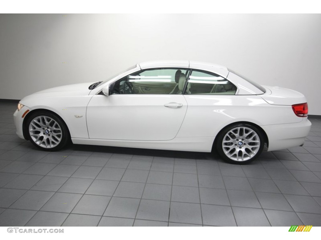 2010 3 Series 328i Convertible - Alpine White / Cream Beige photo #2