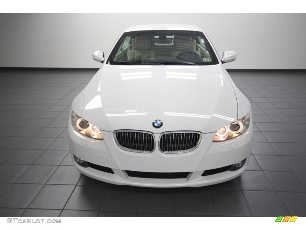 2010 3 Series 328i Convertible - Alpine White / Cream Beige photo #6