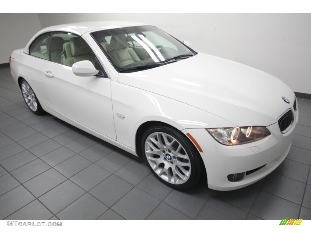 2010 3 Series 328i Convertible - Alpine White / Cream Beige photo #10