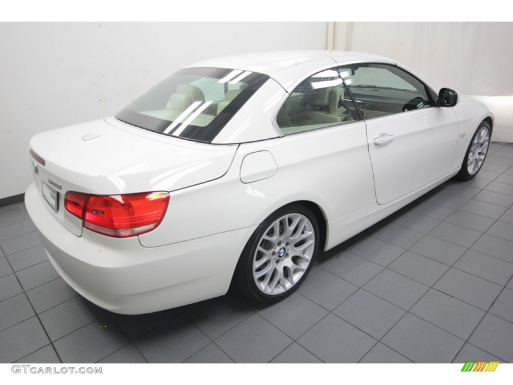 2010 3 Series 328i Convertible - Alpine White / Cream Beige photo #12