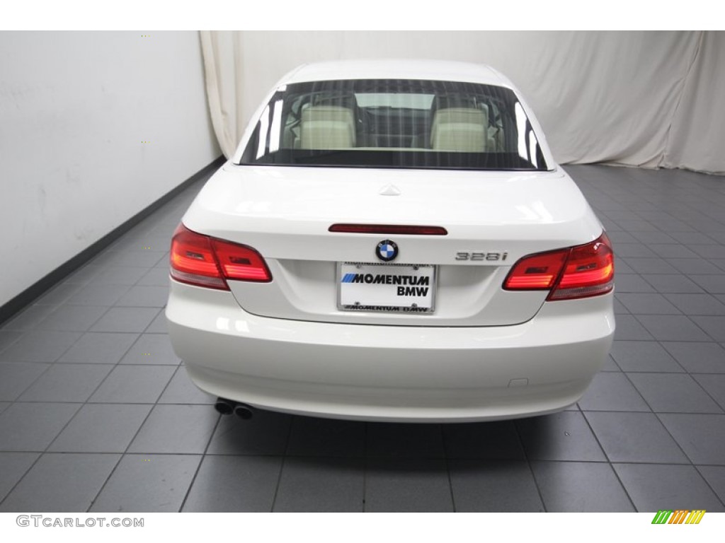 2010 3 Series 328i Convertible - Alpine White / Cream Beige photo #13