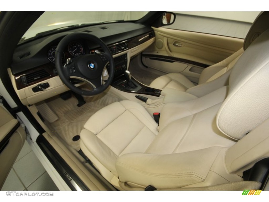 2010 3 Series 328i Convertible - Alpine White / Cream Beige photo #14