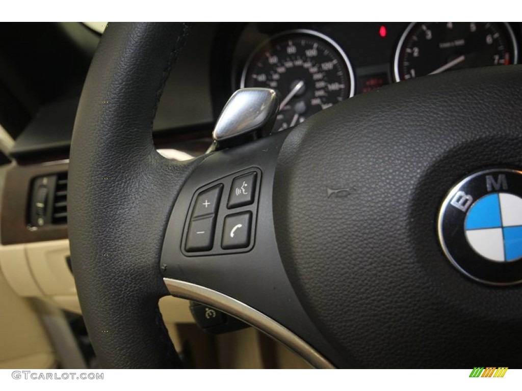 2010 3 Series 328i Convertible - Alpine White / Cream Beige photo #27