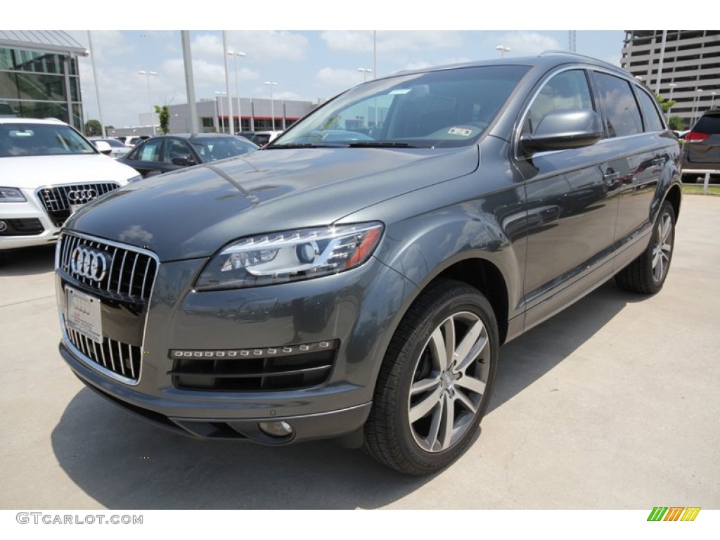 Daytona Grey Pearl Effect 2013 Audi Q7 3.0 TFSI quattro Exterior Photo #81293453