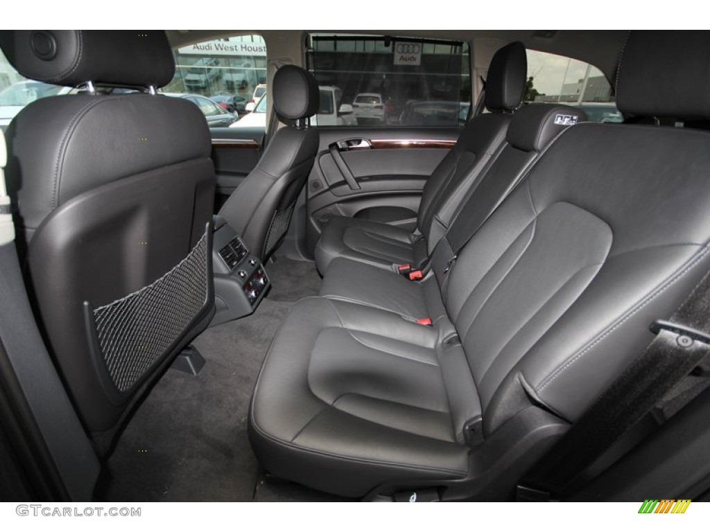 Black Interior 2013 Audi Q7 3.0 TFSI quattro Photo #81293726