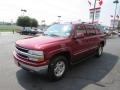 2004 Sport Red Metallic Chevrolet Suburban 1500 LT  photo #3