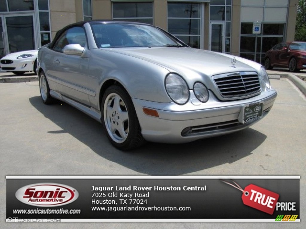 Brilliant Silver Metallic Mercedes-Benz CLK