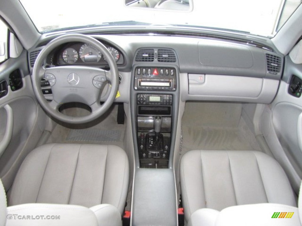 2000 Mercedes-Benz CLK 430 Cabriolet Ash/Dark Ash Dashboard Photo #81294566