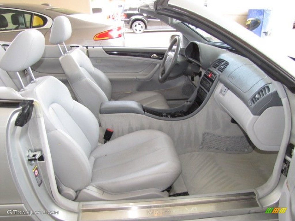 2000 Mercedes-Benz CLK 430 Cabriolet Front Seat Photo #81294590