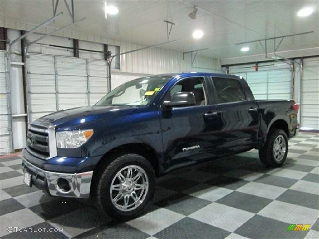 2011 Tundra CrewMax - Nautical Blue / Graphite Gray photo #4