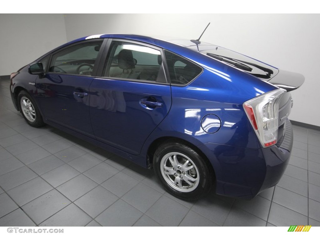 2010 Prius Hybrid IV - Blue Ribbon Metallic / Bisque photo #5