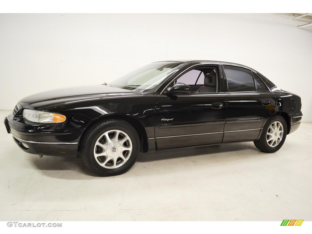 1999 Regal LS - Black / Medium Gray photo #25