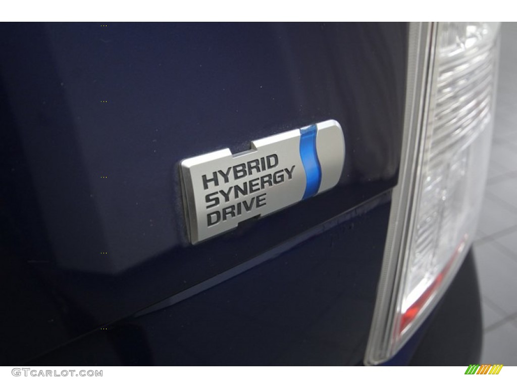 2010 Prius Hybrid IV - Blue Ribbon Metallic / Bisque photo #46