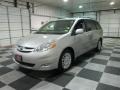 2010 Silver Shadow Pearl Toyota Sienna XLE  photo #3