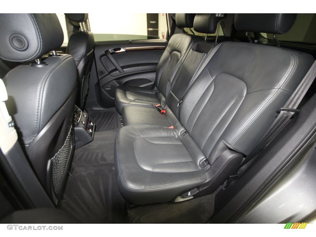 Black Interior 2010 Audi Q7 4.2 Prestige quattro Photo #81296905