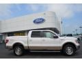 White Platinum Metallic Tri-Coat - F150 King Ranch SuperCrew 4x4 Photo No. 2