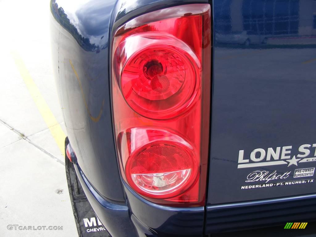 2007 Ram 3500 Lone Star Quad Cab 4x4 Dually - Patriot Blue Pearl / Medium Slate Gray photo #9