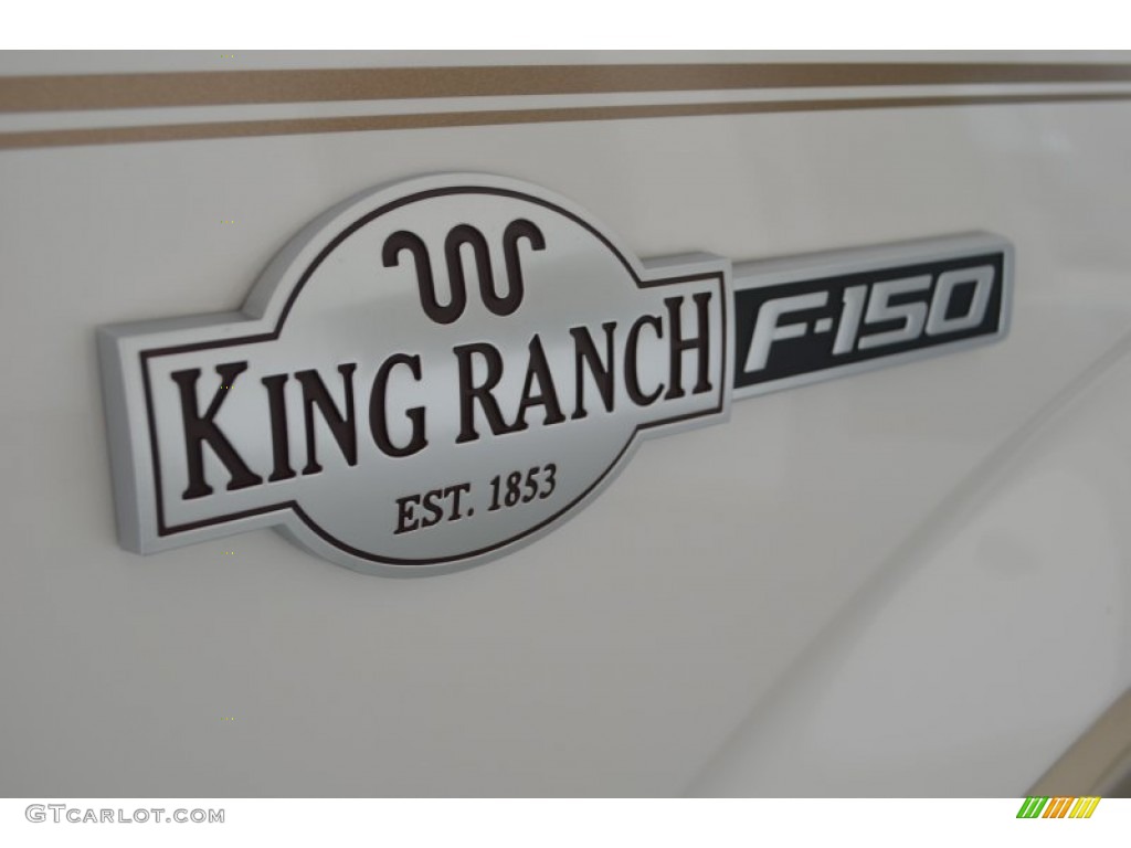 2011 F150 King Ranch SuperCrew 4x4 - White Platinum Metallic Tri-Coat / Chaparral Leather photo #19