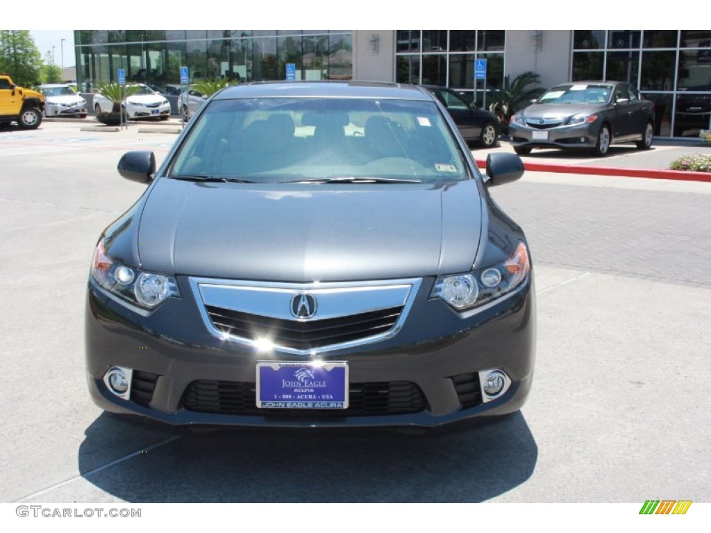 2013 TSX Technology - Graphite Luster Metallic / Graystone photo #2