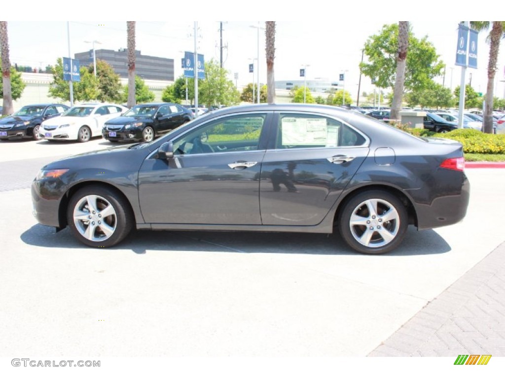 2013 TSX Technology - Graphite Luster Metallic / Graystone photo #4