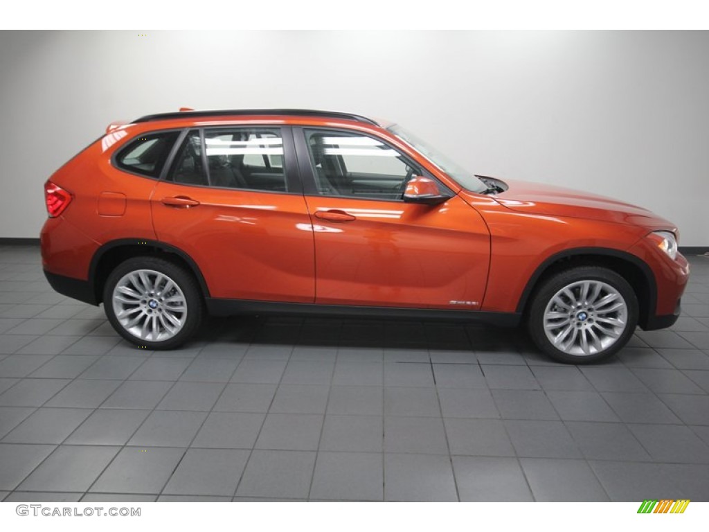 Valencia Orange 2014 BMW X1 sDrive28i Exterior Photo #81297953